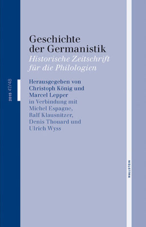 Geschichte der Germanistik | Bundesamt für magische Wesen