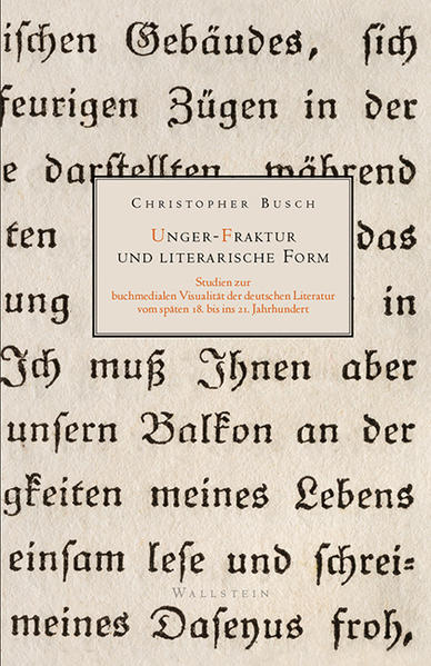 Unger-Fraktur und literarische Form | Bundesamt für magische Wesen