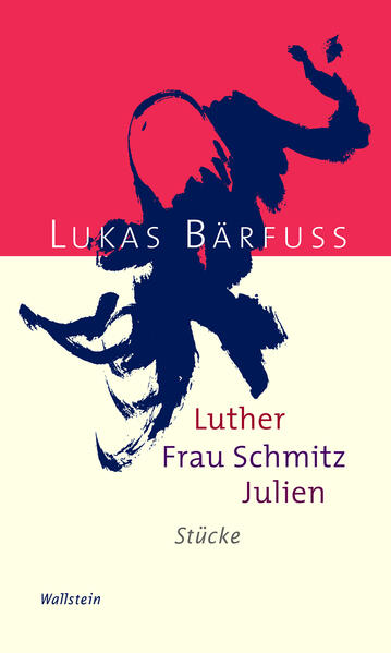 Drei neue Stücke von Lukas Bärfuss, die große Themen diskutieren und zugleich an unsere Alltagserfahrungen anknüpfen - tragisch, komisch und grotesk. 2021 jährt sich Martin Luthers berühmte Widerrufsverweigerung auf dem Wormser Reichstag zum fünfhundertsten Mal. Bei den in ebendieser Stadt veranstalteten Nibelungen-Festspielen sollte aus diesem Anlass statt des üblichen Hebbel-Dramas »Die Nibelungen« das Stück »Luther« von Lukas Bärfuss zur Uraufführung kommen. Der Initiator der Reformation kommt in diesem Stück als handelnde Figur zwar nicht vor, sein Wirken spiegelt sich aber im Handeln der anderen Figuren, seien es Vertreter der weltlichen Macht wie am Hofe in Brandenburg oder Vertreter der geistlichen Macht wie Papst Leo X. Während man hier und dort der Meinung ist, sich diesen Luther zu seinem »Werkzeug« machen zu können, bleiben dessen Bestrebungen nicht ohne Folgen, und die Kurfürstin Brandenburgs wendet sich mehr und mehr seinen Lehren zu. In »Frau Schmitz«, einer 2016 uraufgeführten Gendergroteske, kommen die wirtschaftlichen Verstrickungen der Gegenwart in den Blick: Was tun, wenn eine Firma wichtige Verhandlungen mit einem Zulieferer in Pakistan führen muss, die geeignete Person hierfür aber eine Frau ist? Und was passiert, wenn diese nach dem Erfolg die Männerkleidung anbehält? Und ist Frau Schmitz überhaupt eine Frau oder nicht eher ein Mann? Abgeschlossen wird dieser neue Stücke-Band von Lukas Bärfuss mit »Julien«, einem im Januar 2020 uraufgeführten Stück, das sich mit einem Klassiker der Weltliteratur auseinandersetzt und die Geschichte des Protagonisten aus Stendhals »Rot und Schwarz« neu erzählt, die Geschichte eines Emporkömmlings, dessen tiefer Fall nicht auf sich warten lässt.