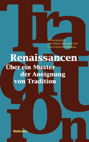 Renaissancen | Jürgen Fohrmann, Carl Friedrich Gethmann