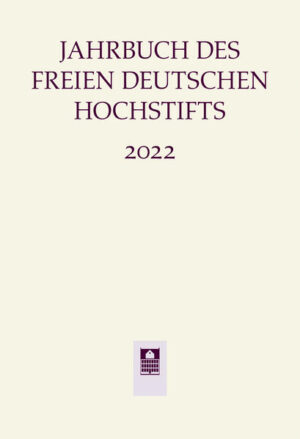 Jahrbuch des Freien Deutschen Hochstifts 2022 | Bundesamt für magische Wesen