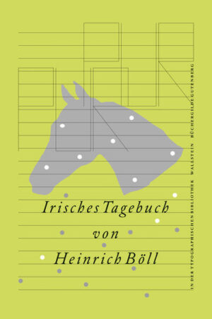 Heinrich Bölls behutsamer und liebevoller Text über die Iren, typographisch gestaltet von Klaus Detjen. »Als ich an Bord des Dampfers ging, sah ich, hörte und roch ich, daß ich eine Grenze überschritten hatte