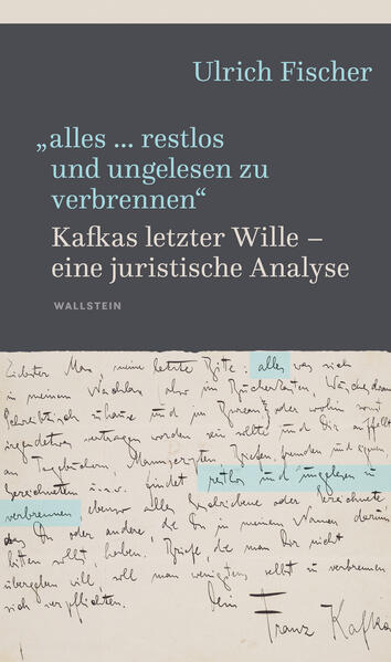 »alles … restlos und ungelesen zu verbrennen« | Ulrich Fischer