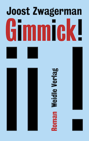 »Nein, ich habe keine Lust. Ich habe eigentlich nie Lust, irgendwohin zu gehen. Meistens habe ich nur Lust, irgendwo wegzugehen.« Walter van Raamsdonk (Raam) lebt in der Welt junger, erfolgreicher Künstler in Amsterdam. Diese beschäftigen sich vornehmlich mit Geld, Sex und Drogen und, auch das, produzieren hin und wieder Kunst. Die Kunst ist Raam jedoch herzlich egal. Er versucht seinen Liebeskummer um die verlorene Freundin Sammie mit Videos (meist Pornos), MTV und Musik zu übertünchen. Nachts läßt er sich in der Diskothek »Gimmick« treiben, dem Treffpunkt der postmodernen Künstler, wo er so oft mit Sammie war. Schließlich reist er in der Weltgeschichte herum, um seinen Kummer zu betäuben - aber selbst in New York kommt er nicht von seiner alten Liebe los. Wieder daheim, erhält er einen hochdotierten Auftrag, hat jedoch kein Kunstwerk dafür. Und er ist nicht in der Lage, ein neues Werk zu schaffen. Da fällt ihm ein, daß noch drei Arbeiten seines Freundes Alex in einer Ecke seines Ateliers stehen ... In parodistischer Manier zeichnet Joost Zwagerman ein drastisches Bild der späten 1980er Jahre, in denen die Kunst zum Spiel um Geld und Eitelkeiten verkommt. Die Ich-Erzählung des Protagonisten steht exemplarisch für eine ganze Generation, die nach schnellem Ruhm und Reichtum strebt. Voller Selbstironie und Zynismus läßt Zwagerman seine Hauptfigur die Selbstbezogenheit und Geldbesessenheit seiner Künstlerkollegen kommentieren. In Gimmick! werden Künstler zu reinen Geschäftsleuten, Kunst wird nicht mehr an ihrer Einzigartigkeit, sondern am Marktwert gemessen. Auch in der Liebe geht es nur ums Geschäft, für Sentimentalitäten bleibt kein Raum. Sexualität wird zu reiner Obsession, ist allgegenwärtig - und steril. Das Wertesystem der Gesellschaft ist komplett ausgehöhlt: In der inhaltsleeren Kunst ist alles erlaubt, nichts kann mehr schockieren, die Künstler und ihre Werke werden austauschbar. Nach nur wenigen Monaten ist das »Gimmick« schon wieder out. Die postmoderne Künstlerszene ist der Schnellebigkeit des Marktes hinterhergehechelt. »Es gibt keine guten oder schlechten Künstler, Walter, es gibt Künstler mit Geld, und es gibt Künstler ohne Geld, und die Künstler ohne Geld sind eigentlich gar keine Künstler.« »Originalität ist eine Krankheit. Wir mögen alles, was morsch und unecht ist.« »Zeit ist Geld