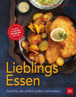 Die modernste »Stuber« aller Zeiten mit jungem, frischem Layout und ganz neuem Bildmaterial. Lieblingsessen-Rezepte, klassisch und trendig, von Rindsroulade bis Bratkartoffeln deluxe. Gelinggarantie durch regelmäßiges Neuausprobieren der Rezepte: von der Autorin selbst! 60 Jahre Koch-Know-how und Stuber-Geheimtipps.