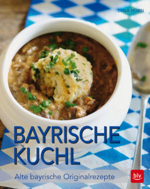 Alte bayrische Originalrezepte zum Kochen, Braten und Backen: traditionelle Hausmannskost, die auch Feinschmecker überzeugt. Von Schweinsbraten und Leberknödelsuppe bis Steckerlfisch und Apfelkücherl. Eine liebenswerte Darstellung der altbayrischen Lebensart mit Geschichten, Anekdoten und Brauchtum.