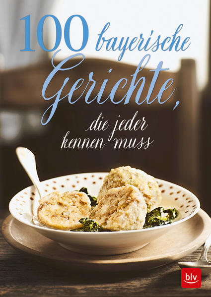 Die echte bayerische Küche: Kultgerichte und Lokalkolorit. 100 Spezialitäten aus ganz Bayern: Esskultur mit regionalen und saisonalen Produkten, von altbayerischer Kartoffelsuppe über Münchner Kronfleisch bis zu Bayerisch Creme. Zubereitung step-by-step mit Zutatenliste, Geschichten zu bayerischer Lebensart und zu Traditionen rund ums Genießen.