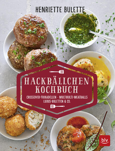 Das Buletten-Kultbuch: urban und heimelig, cool und nostalgisch, weltoffen und regional zugleich. Geballte Kreativpower: neu interpretierte Klassiker und Crossover-Rezepte. Traditionsklopse und Fleischpflanzerl, Streetfood auf die Hand, Hackbällchen international und exotisch, Luxusbuletten und Extravaganzen. Nachauflage des Titels "Henriette Bulette Hackbällchen-Kochbuch", ISBN 978-3-8354-1607-9.