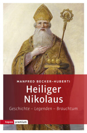 Auch wenn er heute oft mit dem „Weihnachtsmann“verwechselt wird: Der heilige Nikolaus gehört zur Vorweihnachtszeit wie Adventskranz und Glühwein. Was wissen wir aber über den „echten“ Bischof aus Myra, und wie entstanden Brauchtum und Legenden um diese Gestalt? Im Gewand des Heiligen verbirgt sich die selbstlose Güte eines Menschen, dem seine Nächsten nicht gleichgültig sind. Brauchtumsexperte Becker-Huberti geht der Geschichte dieses Nikolaus nach und zeigt auf, was wir über ihn wissen, welches Brauchtum entstand und lebendig erhalten wurde, damit wir es weitergeben können.