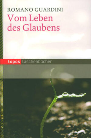 Romano Guardini wendet sich in diesem Buch der erfahrbaren Seite des Glaubens zu: Was passiert, wenn der Glaube entsteht? Welche Spannungen treten auf? Glauben ist niemals etwas Fertiges, nie sicherer Besitz. Er wächst und wird immer neu vollzogen durch Fragen, Suchen, Zweifel und Widerspruch. Nicht ein theoretisches Fürwahr-Halten macht die eigentliche Wirklichkeit des Glaubens aus, er vollzieht sich vielmehr konkret im Tun, in der Liebe und in der Hoffnung.