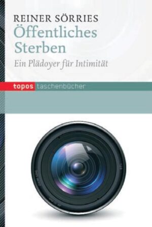 Als der Künstler Gregor Schneider mitteilte, einen Menschen im Museum in aller Öffentlichkeit sterben zu lassen, gab es Protest. Dabei ist öffentliches Sterben bereits an der Tagesordnung. Die Zahl der Menschen wächst, die ihren letzten Atemzug vor laufender Kamera aushauchen. Manche wollen damit Aufmerksamkeit erregen, andere nur Geld verdienen. Suizidenten vollziehen ihre Selbsttötung vor laufender Webcam. Dieses Phänomen der Postmoderne stellt der Autor in Frage und plädiert für die Intimität des Sterbens.