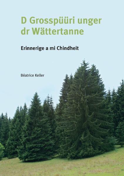 D Grosspüüri unger der Wättertanne Scho aus Ching han i mit offene Ouge u Ohre d Wäut erstöberet. Au das, won i gseh u ghört ha um mi ume, het mi inträssiert u zum Teu ou prägt. Was da nid aues passiert isch! Churligs u luschtigs, aber ou bsinnlichs u trurigs. U lehre hesch derby ou viu chönne. Sache, wo i keim Buech stöh u doch für ds wittere Läbe iri Bedüttig hei gha. I 26 Churzgschichte söui für ne churzi Zyt di Mönsche, Tier u Begäbeheite no einisch ufläbe. Mängisch tüechts mi, äs sig ersch gester gsy, wo dr rot Moudi äm Joggy dr Meischter zeigt het, wo dr Chirsisaft i dr Chuchi desume gfloge isch oder wo dr Basleraff uf si Drahtesu gstige isch…