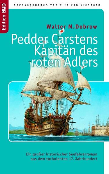 Pedder Carstens-Kapitän des roten AdlersDas Buch führt seine Leser ins 17. Jahrhundert. Eine Zeit der Dunkelheit, fortdauernder Kriege, aber auch der Entdeckungen und Kolonisierung. Brandenburg wird Seemacht und zeigt die Flagge mit dem roten Adler an Afrikas Küsten, in der Karibik und an anderen Orten. Pedder Carstens und seine Familie werden Teil dieser Geschichte und erleben Ruhm, Schmerz und Elend. Eines deutschen Seehelden Leben in einer Zeit, in der die Schiffe klein und die Herzen groß sein mussten, um bestehen zu können.