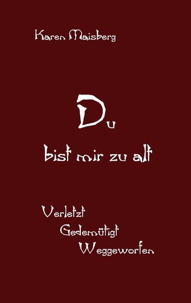 Seine Worte habe ich noch heute im Ohr. Niemals zuvor habe ich mich so hilflos und verzweifelt gefühlt. Du bist mir zu alt, sagte er und verschwand. Einfach so, als hätte es die Zeit mit mir niemals gegeben. Dachte er, dass er von Tag zu Tag jünger wird? Er wusste doch, dass ich um Jahre älter bin und hatte sich dennoch auf mich eingelassen. Und auf einmal sollte alles vorbei sein? Waren seine Liebesschwüre nur Lügen? Ich konnte und wollte mich nicht damit abfinden und ich begann um ihn zu kämpfen.