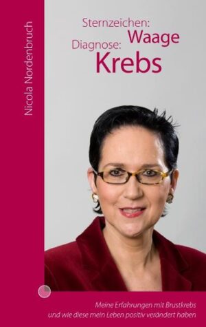 Nicola Nordenbruch ist 45 Jahre alt, als man in ihrer rechten Brust einen Tumor entdeckt. Schnell steht fest, dass es sich um Krebs handelt, und ebenso schnell beginnt die Behandlung: brusterhaltende Operation, Chemotherapie, Bestrahlung. Alles verläuft gut und Nicola Nordenbruch stürzt sich wieder ins Leben. Doch dann erleidet sie seltsame Schwächeanfälle, deren Ursache zunächst unklar ist. Kein Arzt kann ihr helfen. Mühsam muss sie lernen, endlich auf ihre inneren Signale zu hören. Nicola Nordenbruch ist ein außergewöhnlicher Bericht gelungen. Nicht weil sie so eine mutige Vorzeigepatientin wäre. Nein, sie ist eine ganz normale Frau, sie hat Angst und macht Fehler. Außergewöhnlich ist ihre Art, mit der Krankheit umzugehen. Sie verschweigt nichts, geht ihre Heilung offensiv an und steht sogar zu ihrer "neuen Stoppelfrisur". Dadurch nimmt sie der Krankheit den Schrecken. Anderen Betroffenen gibt sie nicht nur wertvolle Hinweise durch fundiertes Hintergrundwissen und die genaue Beschreibung ihrer Therapie, sondern sie macht auch Mut, mit der Krankheit zu leben und die Verantwortung für die eigene Heilung mitzutragen.