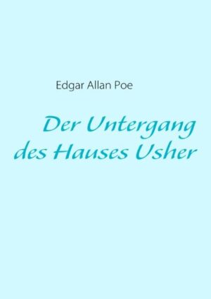 "Der Untergang des Hauses Usher" ist ein erzählerisches Meisterwerk von Edgar Allan Poe. Das Buch umfasst die Erzählung Poes in deutscher Übersetzung und Interpretationshilfen zu "Der Untergang des Hauses Usher".