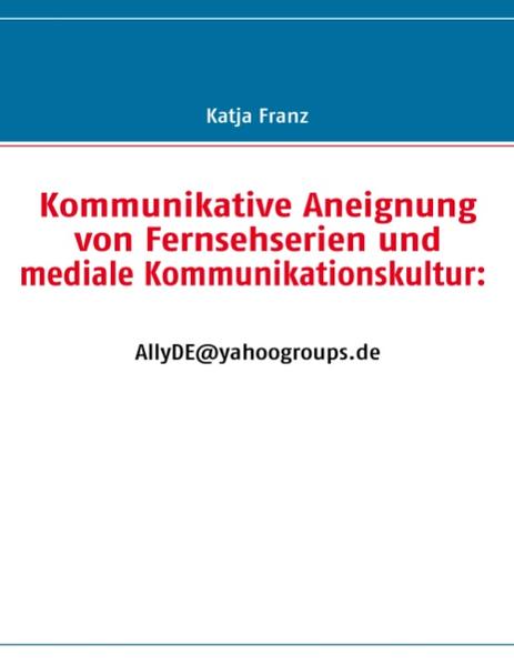 Im Zentrum dieser Arbeit steht die Einzelfallstudie einer Internet basierten Mailing-Liste zur US-amerikanischen Fernsehserie Ally McBeal. Die Analyse umfasst die computer-vermittelte Kommunikationsform, ihre Besonderheiten in der kommunikativen Aneignung medialer Produkte und die Rezeption der Serie durch die TeilnehmerInnen der Liste.