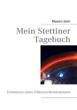 Die Erzählung thematisiert ein leidenschaftlich diskutiertes deutsches Phänomen im neuen Europa: den Führerscheintourismus. Maxim John schildert äusserst unterhaltsam die authentischen Erlebnisse des Erzählers, der in die Fänge der polnischen Führerscheinindustrie gerät. Er beleuchtet dabei jedoch auch kritisch-nachdenklich die Ursachen, die zu dieser skurrilen Form des Tourismus geführt haben. Ein politisch wie auch wirtschaftlich brisantes Thema, von dem jährlich mehr als 100.000 Deutsche quer durch alle Bevölkerungsschichten betroffen sind. ".Also blinken und einlenken. „Nein! Nicht soooo rechts - da geht zu Bahnhof!“, regt er sich auf. „Nur einfach rechts. Wenn so in Prifung, dann Du bist tot - nach Hause fahren!“ Das muss ich unbedingt noch rausbekommen: Wann ist rechts rechts, und wann ist rechts einfach nur rechts??"