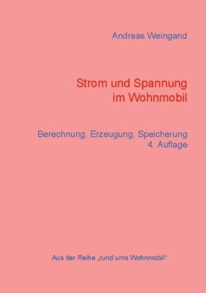 Immer mehr Wohnmobilfahrer möchten den Komfort von Kaffeeautomaten, Mikro-welle und anderen elektrischen Geräten genießen. Und was dem Mann seine Nespresso-Maschine ist, ist der Frau vielleicht zusätzlich ein leistungsstarker Haarfön. Auch ein gasunabhängiger, jedoch kräftig an der Batterie saugender, Kompressorkühlschrank kann den Komfort erheblich erhöhen. Leider braucht das alles viel elektrische Energie und die ist rar, wenn man auf Stellplätzen oder frei und autark stehen möchte. Es gibt jedoch Möglichkeiten, diese Energie zu erzeugen und auch im Wohnmobil zu speichern. Die Wege dazu möchte ich Ihnen mit diesem Buch nahe bringen. Strombedarfberechnungen, notwendige Dimensionierungen und konzeptionelle Unterschiede von Verschaltungen werden Ihnen dabei Hilfe leisten. Allerdings sollte man sich zuerst einmal über seine Reise- und Standgewohnheiten Gedanken machen und eine kleine Liste erstellen, was genau man eigentlich an Strom benötigt. Auf gut Deutsch, eine Bedarfsermittlung. Wenn man sich im Klaren ist, was es alles zu versorgen gibt und ob man nur im Sommer oder auch im Winter unterwegs sein möchte, können die technischen Möglichkeiten erheblich gezielter eingesetzt werden. Mit diesem Handbuch können Wohnmobilnutzer, Hobbybastler und Selbstausbauer ihr Hintergrundwissen und Verständnis für Auswahl und Kauf von Solaranlagen, Batterien, Ladetechnik und der ganze Elektrik darum herum vertiefen. Auch aktuelle Themen wie Lithiumbatterien, busgesteuerte Geräte, Steuerung per Smartphone und zukünftige Bedienungstechnologien werden angesprochen. In diesem Sinne, viel Spaß beim Lesen.