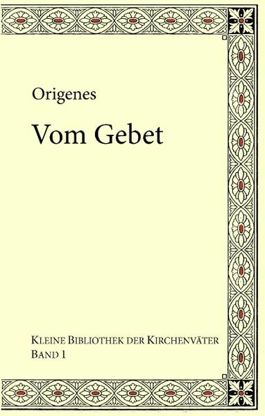 Ist Beten nutzlos? Warum ist es so schwierig? Wie sollen wir beten? Als Ambrosius und Tatiana diese Fragen ihrem Freund Origenes stellen, zögert jener nicht, setzt sich hin und antwortet sofort. So ist eine Perle der frühchristlichen Literatur entstanden. Sie legt Zeugnis ab von der Mystik des grossen Theologen Origenes-und hält bis heute inspirierende Denkanstösse für das Gebetsleben bereit.