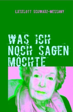 Hatten SIE auch schon übersinnliche Erfahrungen? Hatten SIE schon Kontakte mit Verstorbenen? Es gibt mehr Menschen als wir glauben, die Informationen aus einer anderen Dimension erhalten. Bisher konnten die Wissenschaften weder Erklärungen noch Beweise liefern. Und doch scheinen sie uns wahr! Die Autorin hat selbst Erlebtes als auch von Freunden berichtete Ereignisse gesammelt und möchte sie ihren Mitmenschen noch erzählen. Die spannenden Geschichten sollen zum Prüfen und Nachdenken anregen und ermutigen, selbst über unerklärliche Erlebnisse zu sprechen. Vielleicht führen solche Diskussionen auf eine neue Spur in den grossen Fragen unseres Daseins.Mit ihren Erfahrungen beim Alt-Werden zeigt Schwarz-Messany einen Weg auf, den zu gehen wir nicht fürchten müssen. Dank ihrer starken inneren Kraft gelang es ihr, sich aus einer Depression zu befreien und sich dem unvermeidlichen Alterungsprozess zu stellen.Im letzten Teil lädt sie zum Diskutieren über grundlegende Themen ein, die sie während Stunden ihres Alleinseins mit sich selbst verhandelte.Die Autorin ist eine ausgezeichnete Erzählerin.Hier ist ein ungewöhnliches Buch entstanden.