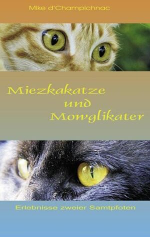 Lebt bei Ihnen eine Katze? Oder denken sie daran, eine Katze bei ihnen einziehen zu lassen? Wenn nicht, dann werden sie darüber nachdenken, eine bei sich aufzunehmen, nachdem sie diese Geschichten gelesen haben. Sie können sich dann auf eine manchmal recht turbulente Zeit gefasst machen. Bei mir leben zwei der Fellmonster, Miezka und Mowgli. Hier wird in einzelnen Geschichten das alltägliche und manchmal auch nicht so alltägliche Zusammenleben geschildert, beginnend mit dem Tag an dem Miezka einzog. Es wird von ihre ersten Rolligkeit erzählt, ebenso wie ihr etwas angespanntes Verhältnis zu Hunden oder wie dann später Mowgli dazukam und was die beiden so erleben. Mit den Fellnasen erlebt man immer etwas neues und ist vor Überraschungen nie sicher. Langweilig wird es mit den Miezen nie. Haben sie eine Katze? Dann wissen sie ja was gemeint ist. Doch kann Miezka auch erzählen. Sei weiss einige wunderschöne und auch nachdenkliche Geschichten, die sie ihnen nicht vorenthalten möchte. Viel Spass beim lesen.