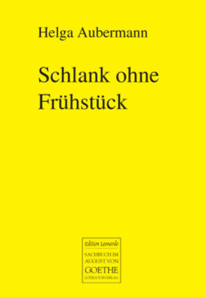 Denken Sie jetzt: „Ach, Du liebe Zeit! Schon wieder so ein Diätschmarn! Die ganzen Diätlügen haben wir doch alle längst hinter uns! Schlank mit Eiern, schlank mit Diätdrinks, schlank durch Kartoffeln, durch Proteindiäten, schlank im Schlaf, schlank in Trance, schlank in Hypnose und längst ist die Latte der schier unendlichen Abnehmtipps nicht annähernd komplett. Aber bevor Sie sich abwenden mit dem festen Vorhaben, keinem weiteren ins Leere gehenden Versprechen vom Abnehmen und sogar vom Gewicht halten mehr eine Chance zu geben, geben Sie sich einen Ruck: Lesen Sie von einer ganz neuen und doch völlig einleuchtenden, überzeugenden Idee, die Ihnen die Autorin Helga Aubermann in ihrem Büchlein „Schlank ohne Frühstück“ präsentiert. Natürlich sind Sie skeptisch, denn man hört und liest ja allenthalben, daß ein jeder Start in den Tag unbedingt mit einem Frühstück beginnen muß. Das Konzept der Autorin ist von verblüffender Einfachheit, ohne komplizierte Regeln. Sie brauchen kein Geld für Diäten, Diätkurse oder Diätprodukte auszugeben. Was müssen Sie tun? Sich lediglich von alten Gewohnheiten trennen und des Morgens nicht gleich zum Kühlschrank rennen. Neugierig? Dann ist für Sie Frau Aubermanns Konzept ein unbedingtes Lese-Muß.