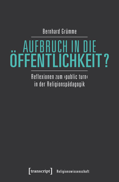 Die Religionspädagogik wird in zunehmendem Maße öffentlich. Damit reiht sie sich in den ›public turn‹ der Wissenschaften ein, wie er derzeit in der Soziologie, der Theologie oder den Erziehungswissenschaften zu beobachten ist. Bernhard Grümme zeigt: Was in den verheißungsvollen Aufbrüchen der öffentlichen Religionspädagogik unterbleibt, ist das Bedenken des Öffentlichkeitsbegriffs selbst. Es fehlt vor allem eine Kritik seiner Konstruktionsmechanismen, was dazu führt, dass die Religionspädagogik weder ihr kritisch-konstruktives Potenzial ausloten noch ihre eigenen Verwicklungen in hegemoniale Strukturen von Macht und Exklusion selbstkritisch reflektieren kann.