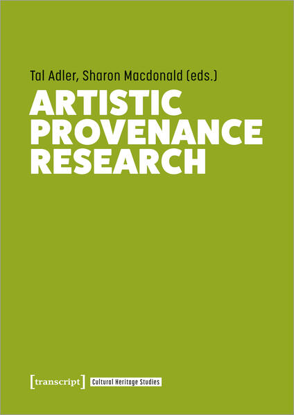 Artistic Provenance Research | Tal Adler, Sharon Macdonald