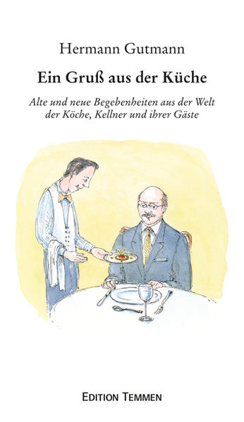 Gewohnt munter setzt sich Hermann Gutmann mit den vielfältigen Tücken des Restaurantbesuches auseinander. So seziert er zum Beispiel die zur Plage gewordene Frage des Kellners nach dem Essen: 'Hat´s geschmeckt?' und schildert die Nöte, in die die so Befragten regelmäßig gestürzt werden - um dann die Serviererinnen in Graubünden in der Schweiz zu loben, die nämlich zu fragen pflegen: 'Sind Sie bedient?' … Da fällt ein beherztes 'Ja!' in jedem Fall leicht. Unter dem Titel 'Ein Gruß aus der Küche' versammelt Hermann Gutmann hier bereits verstreut publizierte, aber auch neu geschriebene Geschichten rund ums Essen und Essen gehen.