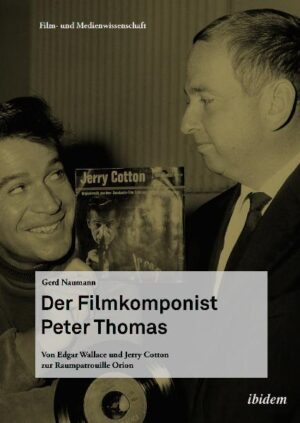 Peter Thomas bereicherte die Filmmusik um den Thriller-Jazz des FBI-Manns Jerry Cotton, die spannungsgeladenen Themen der Edgar-Wallace-Filmreihe und - vielleicht am bekanntesten - den New Astronautic Sound der Raumpatrouille Orion. Die Musik von Filmen wie Der Hexer, Der Zinker, Winnetou und sein Freund Old Firehand, Onkel Toms Hütte, Die Schlangengrube und das Pendel, Bruce Lee - Die Todesfaust des Cheng Li, Erinnerungen an die Zukunft, Die Herren mit der weißen Weste und Unser Willi ist der Beste stammt ebenso von Peter Thomas wie die für eine Vielzahl an Kriminalserien. Neben Musiken für zahlreiche Serienfolgen von Derrick und Der Kommissar verfasste Thomas auch die Titelmelodie der Erfolgsserie Der Alte. Auch seine Kompositionen zu Fernseh-Straßenfegern wie Melissa, Babeck und 11 Uhr 20 erreichten große Popularität. Doch bei dieser Auswahl handelt es sich lediglich um die bekanntesten Arbeiten einer herausragenden Persönlichkeit der Film- und Kulturgeschichte. Thomas bediente nahezu alle Genres, vom Kinderhörspiel bis hin zur Theatermusik, und kreierte dabei seinen ganz eigenen Sound, geprägt von den ersten Synthesizern. Gerd Naumann führte für diese Biographie zahlreiche Gespräche mit Zeitzeugen, Weggefährten und Freunden von Peter Thomas - darunter Gunter Sachs, Ottokar Runze, Harald Banter, Curth Flatow, Martin Böttcher, Helmuth Ashley und Olaf Kübler. Bislang unveröffentlichte Werkphotos gestatten einen Blick hinter die Kulissen der Film- und Fernsehlandschaft, abgerundet durch ein Facsimile der handschriftlichen Originalpartitur zur Raumpatrouille Orion. Naumann illustriert so einen Lebensweg, der vom Beginn der Bundesrepublik an bis zum heutigen Tag maßgeblich am kulturellen, gesellschaftlichen und filmischen Geschehen beteiligt war und ist. So ergibt sich für den Leser en passant ein komplexes Bild der bundesdeutschen Film- und Medienlandschaft. Dem Buch liegt eine Feature-CD bei, auf der Thomas persönlich zu Wort kommt. Er illustriert viele der im Buch behandelten Musiken anschaulich durch zahlreiche Kompositionsbeispiele.