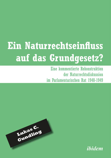 Ein Naturrechtseinfluss auf das Grundgesetz? | Bundesamt für magische Wesen