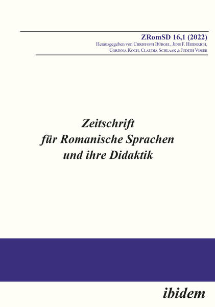 Zeitschrift für Romanische Sprachen und ihre Didaktik | Bundesamt für magische Wesen