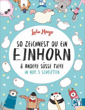 In nur fünf Schritten zum Zeichen- Superstar! Dieses Buch zeigt Dir, wie Du ganz einfach und im Handumdrehen die lustigsten Tiere zeichnest. Ob ein pummeliges Einhorn, ein Lama mit gemustertem Fell, ein süßer Panda oder ein Schweinchen mit Hut kein Vierbeiner ist zu schwierig für Dich. Mit 30 tollen Anleitungen und vielen Trendtieren!