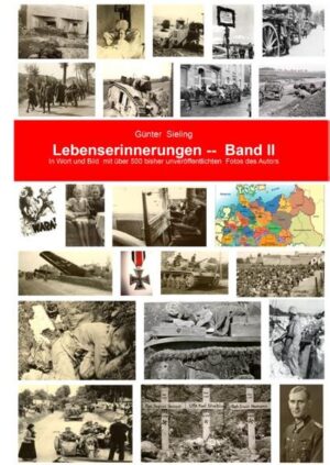 Seine "Lebenserinnerungen in Wort und Bild" unterscheiden sich von vielen anderen Biographien dadurch, dass sie mit über 500 bisher unveröffentlichten Fotos des Verfassers und durch Dokumentationen angereichert worden sind. Darüber hinaus hat der Autor originalgetreue Auszüge seiner bis Kriegsende in Tagebuchform geschriebenen Korrespondenz hinzugefügt und durch Einflechtung der wichtigsten historischen Ereignisse einen direkten Bezug zu den jeweiligen aktuellen Situationen hergestellt. Mit dem Wissen von heute kann der Autor nur noch schwer nachvollziehen, wie nicht nur er, sondern fast ein ganzes Volk sich einst von einem verbrecherischen Regime haben vereinnahmen lassen können. Durch die Lektüre mögen Nachfolgegenerationen ähnliche Entwicklungen rechtzeitig erkennen, um Krieg und Gewalt, zumindest unter den Völkern Europas, für alle Zukunft zu verhindern. Eine berechtigte Hoffnung hierfür besteht, denn noch nie in der Geschichte Deutschlands hat es eine so lange Periode des Friedens gegeben.