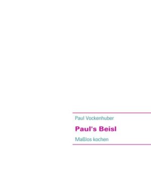 Kochen soll Spass machen. Diesem Ziel folgend hat Paul Vockenhuber das etwas andere Kochbuch geschrieben: wenn man gern kocht, dann sind genaue Mengenangaben eigentlich bei den meisten Rezepten überflüssig. Die Einschränkung durch Mengen behindert in Wirklichkeit nur die Kreativität, und Garantie auf ein Gelingen hat man auch durch exakteste Befolgung der Maße ohnehin nicht. Viel wichtiger ist ein richtiger chronologischer Ablauf in den Rezepten, und die gelegentliche Erklärung des "warum" für bestimmte Abläufe. Übrigens: das Buch ist durch die witzigen Formulierungen und die eigenwillige, höchst österreichisch gefärbte Sprache auch für Nichtköche ein Genuss...