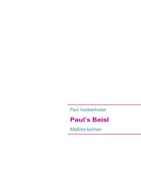 Kochen soll Spass machen. Diesem Ziel folgend hat Paul Vockenhuber das etwas andere Kochbuch geschrieben: wenn man gern kocht, dann sind genaue Mengenangaben eigentlich bei den meisten Rezepten überflüssig. Die Einschränkung durch Mengen behindert in Wirklichkeit nur die Kreativität, und Garantie auf ein Gelingen hat man auch durch exakteste Befolgung der Maße ohnehin nicht. Viel wichtiger ist ein richtiger chronologischer Ablauf in den Rezepten, und die gelegentliche Erklärung des "warum" für bestimmte Abläufe. Übrigens: das Buch ist durch die witzigen Formulierungen und die eigenwillige, höchst österreichisch gefärbte Sprache auch für Nichtköche ein Genuss...