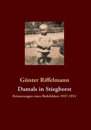 Günter Riffelmann, Jahrgang 1933, aufgewachsen mit zwei Brüdern, hineingeboren in ein nicht nur für Deutschland verhängnisvolles Jahr.Der Bielefelder Stadtteil Stieghorst ist seine Heimat und ist es bis heute geblieben.Vieles hat sich seit damals verändert und doch ist vieles geblieben. Die Stationen seines Lebens sind auch für jüngere Generationen nachvollziehbar, gerade weil es sich um die Kindheit und das Aufwachsen eines Jungen aus ganz normalen Verhältnissen handelt.Geprägt durch seine detaillierte Erzählweise wird sich mancher seiner Zeitgenossen an die beschriebenen Orte und vielleicht sogar an einige Personen erinnern. Ursprünglich gedacht, um seine Erinnerungen der Familie zu überlassen, ist nun doch ein Buch daraus geworden.