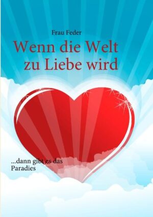 Gibt es das Paradies?Manchmal gibt es Bücher, die nicht nur einfach Bücher sind, sie sind mehr als das. Sie sind mehr, als dass Worte sie beschreiben könnten, sie sind mehr, als dass der Verstand es verstehen könnte, sie sind sogar mehr, als dass das Herz es erfassen könnte. Solch ein Buch halten Sie in Ihren Händen.Ein Buch, offenbart von der Weltenseele selbst. Ein Buch geschrieben mit der Goldenen Feder der Liebe, empfangen von Frau Feder, der ersten Wortheilerin und Schriftstellerin aus Liebe zur Welt.Tauchen Sie mit diesen heilenden Worten ab in jenem Zustand, nach dem wir uns im Grunde unseres Sein alle sehnen. Jenem Zustand, der uns die Welt in höchster Glückseligkeit empfinden lässt. Jenem Zustand: „Wenn die Welt zu Liebe wird“…und lesen Sie nicht mit dem Verstand, lesen Sie mit dem Herzen und Sie werden verstehen, Sie werden wissen…es gibt das Paradies!„Wenn die Welt zu Liebe wird…dann gibt es das Paradies“ ist ein Buch mit heilenden Worten und ein Schlüssel zu Ihrem Herzen, auf dass auch Sie Ihr Paradies entdecken und all die Schönheit, Poesie und Magie der Welt, wenn sie zu Liebe wird…In Liebe Frau Feder- WORTHEILERIN -www.fraufeder.deISBN: 978-3-8391-5044-3