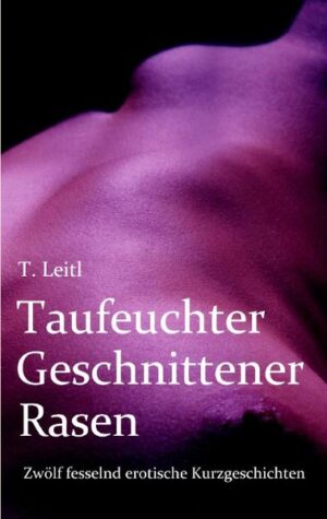 Sind Sie schon einmal barfuß oder in Strümpfen durch taufeuchtes Gras gelaufen? Nachts, nackt in einem Park? Nein, selbst im Traum nicht.Wie gut es ist, dass es in der Traumwelt keine Grenzen gibt, zeigt sich beim Lesen dieser zwölf erotischen Geschichten.In ganz alltäglichen Lebenssituationen entdeckt der Leser sinnliche Spielarten von Lust, Hingabe, Dominanz und Unterwerfung, die sich weit entfernt vom Klischee dieses Themas bewegen. In einem Restaurant, während einer Bahnfahrt, in der Privatsphäre oder in der öffentlichkeit des Internets wird man Zeuge lusterfüllter Situationen, die tagtäglich direkt neben uns geschehen könnten, ohne dass wir Kenntnis davon nehmen würden.Dieses Buch regt an, die Augen zu schließen und das Gelesene mit Bildern der eigenen Phantasie auszuschmücken und dem Kopfkino freien Lauf zu lassen.Taufeuchter, geschnittener Rasen: Zwölf fesselnde Geschichten und zwei kleine Gemeinheiten.