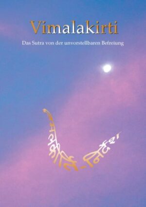 Vimalakirti lautet der Name eines buddhistischen Laienanhängers, der so hoch verwirklicht war, dass er sogar den Bodhisattva der Weisheit „besiegte“. Im vorliegenden Sutra erkrankt er-aber nur, um seinen Besuchern den Dharma darlegen zu können. Dieser Erzählrahmen bildet den Hintergrund, auf dem mit viel Witz und Lebendigkeit, Tiefgang und unglaublichen Wundern die Ideale des Mahayana nahe gebracht werden: Leerheit, Nicht-Dualität und aktives Mitgefühl zum Wohl aller Wesen. Grundlage für diese Ausgabe ist eine alte Übersetzung aus dem Japanischen von Jakob Fischer, die unter Berücksichtigung verschiedener anderer Übersetzungen überarbeitet und mit ausführlichen Anmerkungen versehen wurde. Zum besseren Verständnis des Sutras und seiner Hintergründe enthält dieser Band auch eine umfassende Einführung sowie ein Glossar.