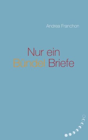 "Nur ein Bündel Briefe" erzählt die Geschichte von Anne, die während ihres Studiums ihrer ganz großen Liebe begegnet, die nach vier Jahren zerbricht- und von der eben "nur ein Bündel Briefe" übriggeblieben ist. Erst nach vierzig Jahren liest Anne die Briefe noch einmal und stellt sich der Auseinandersetzung mit diesen entscheidenden Jahren und ihrer Bedeutung für ihr gesamtes Leben.