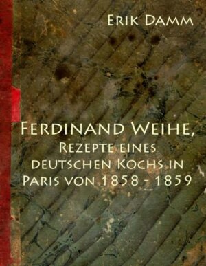 Ferdinand Weihe ist erst zweiundzwanzig Jahre alt, als er 1858 nach Paris kommt, um seine Kochkunst zu vervollkommnen, die er am Hof König Georgs von Hannover erlernt hat. Die Rezepte der französischen Küche, die er in Frankreich kennenlernt, trägt er in ein Notizbuch ein, das sich bis auf wenige fehlende Seiten erhalten hat. Die Kochanleitungen Ferdinands sind gelegentlich stichwortartig. Trotz seiner Jugend war er bereits ein professioneller Koch, der nicht jedes Detail aufschreiben musste, um ein Gericht nachkochen zu können. Wenn man seine Rezepte heute nachvollziehen will, benötigt man eine gewisse Erfahrung im Kochen, da die Menge der Zutaten und die Garzeiten manchmal nur angedeutet sind. Ferdinands Kochbuch deckt einen breiten Bereich an Gerichten ab. Es gibt Pasteten, Bäckereiprodukte, Suppen, Hauptgerichte, Puddings, Marmeladen, Säfte, kalte und warme Getränke und Soßen. Das Buch ist mehr als nur ein Kochbuch. Es führt den Leser mitten ins neunzehnte Jahrhundert. Wie könnte eine solche Zeitreise besser beschrieben werden als über das Essen! Glücklicherweise haben sich von Ferdinand Weihe, außer seinem Notizbuch, eine ganze Reihe von Dokumenten erhalten wie zum Beispiel seine Zeugnisse, anhand derer seine Stationen als Koch nachvollzogen werden können, und sogar Fotografien, die im Anhang des Buches zu finden sind.