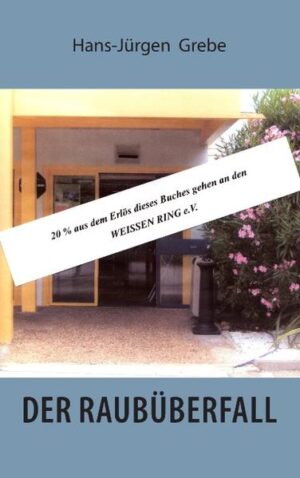 Der Autor wurde im Juni 2007 in Südfrankreich am helllichten Tag von einem maskierten Räuber überfallen und dabei so schwer verletzt, dass er bis an sein Lebensende schwerbehindert ist. Das Buch schildert den langjährigen, zermürbenden Kampf, eine Entschädigung aufgrund des Opferentschädigungsgesetzes der Europäischen Union zu erhalten. Dabei wird in teils ironischer, teils sarkastischer Form die erschreckende Schieflage in unserer Gesellschaft aufgezeigt, dass nämlich Opfer kein Gehör finden und keine Hilfe erfahren, Täter hingegen Gehör und Verständnis finden sowie Hilfe in vielfacher Form. Neben den Erfahrungen des fast vierjährigen Kampfes, die der Autor niedergeschrieben hat, wird der Raubüberfall aus fiktiver Sicht des Täters und eines Gerichtsbeamten geschildert.