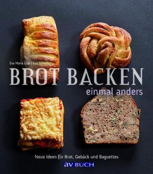 Seit mehr als tausend Jahren gehören Brot und Gebäck zu unseren Grundnahrungs-mitteln und sind wesentlicher Bestandteil verschiedener Gerichte und Mahlzeiten. Die Ausgangsprodukte sind zwar die gleichen wie anno dazumal, die Ansprüche, die wir an unseren täglichen Brotgenuss stellen, sind aber gerade in heutiger Zeit enorm gestiegen: Die kreative Kombination gesunder Zutaten und eine einfallsreiche Gestaltung sind gefragter als je zuvor, denn das Auge ist ja bekanntlich mit. Diese Eyecatcher mit kulinarischem Mehrwert steigern unsere Lust, sie umgehend genießen zu wollen. Die Vielfalt der Rezepte in diesem Buch bietet jede Menge Abwechslung im Speiseplan. Ohne unverständliches Bäckerlatein sind sie leicht nachvollziehbar und ohne langwierige Vorarbeiten und große Vorkenntnisse zuzubereiten.