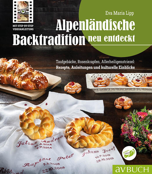 In einer Zeit, in der auch bei jungen Menschen die Sehnsucht nach Authentizität und Ursprünglichkeit wächst, geht dieses Buch „back to the roots“: Es erinnert an die tief verwurzelten Bräuche im alpenländischen Raum und greift die damit verbundenen vielfältigen Gebäcke wieder auf: wie z.B. das Osterkipferl, den Allerheiligenstriezel, die Hochzeitskrapfen oder das symbolträchtige Bestattungsbrot. Es spiegelt die reiche kulturelle Vielfalt dieser Region wieder. Wir vereinen in diesem Buch erstmals volkskundlichen Hintergrund, überlieferte Rezepte und präzise Formanleitungen - illustriert mit aussagekräftigen Fotos und anschaulichen Videos mittels QR-Codes. Es ist mehr als ein Kochbuch