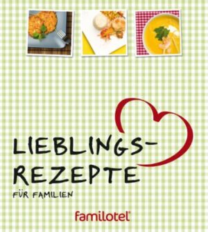 Lecker, ausgewogen und schnell zu kochen, so sollen Rezepte für die ganze Familie sein. Im Rahmen des großen Familotel Rezeptwettbewerbs haben unzählige Teilnehmer verraten, mit welchen Rezepten sich Eltern in die Herzen der Kleinen kochen. Entstanden ist das Kochbuch „Lieblingsrezepte für Familien“ mit 24 kreativen und köstlichen Gerichten für Groß und Klein. Ein Rezepttipp des TV-Sternekochs und zweifachen Vaters Stefan Marquard rundet die abwechslungsreiche Auswahl schmackhafter Familienrezepte ab. Lassen Sie sich inspirieren und schwingen Sie den Kochlöffel!