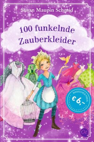 Zieht magisch an: Lesezauber für Mädchen. Der Stoff, aus dem Mädchenträume sind! Ein Schloss mit magischen Geheimnissen, ein vergessenes Ankleidezimmer und einhundert wunderschöne Kleider, die es in sich haben. Denn jedes dieser Kleider verwandelt Darling Dimple in eine andere Person! Ein Zauber, der sich als überaus praktisch erweist, wenn man eine Prinzessin vor einem hinterhältigen Prinzen beschützen und mithin ein ganzes Königreich vor Drachen bewahren muss. Der perfekte Mix für Mädchen: Glitzerkleider und eine funkelnde Prise Magie. Modern, witzig und mit vielen zauberhaften Momenten!