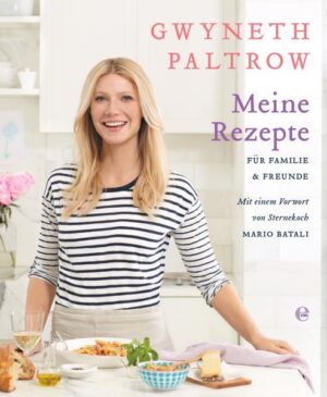 Von ihrem Vater erbte Gwyneth Paltrow die Leidenschaft für das Kochen mit guten Zutaten. Zusammen mit ihm schnippelte sie ihr erstes Gemüse und kochte erste Eigenkreationen, die sie inzwischen perfektioniert hat. In Mein Kochbuch verrät sie ihre Lieblingsrezepte, garniert mit vielen persönlichen Anekdoten und Familiengeschichten. Als junge Mutter gibt sie Tipps, wie man auch Kinder leicht für Kochen und gesundes Essen begeistern kann. Mit 150 Rezepten für Frühstück, Zwischenmahlzeiten, Suppen, Salate, Hauptgerichte, Burger, Sandwichs und Desserts. Liebevoll bebildert mit Rezeptfotos, Familienporträts und natürlich Gwyneth Paltrow.