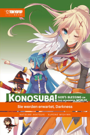 Kazuma war ein Held! Er hat die Stadt Axel vor der mobilen Festung Destroyer gerettet! Doch plötzlich wird er verhaftet, weil er eine Zeitbombe in das Haus des Fürsten teleportiert hat. Man stellt ihn wegen Landesverrats vor Gericht. Dank der wenig hilfreichen Aussage von Aqua wird Kazuma zum Tode verurteilt … Wird er also wieder schon wieder sterben?